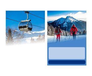 스키장 포스터(문구없음)