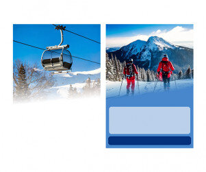 스키장 포스터(문구없음)