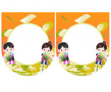 [개별도안] 백김치를 만들어요 가랜드