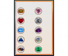 보석가게 메뉴판(문구없음)