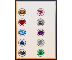 보석가게 메뉴판(문구없음)