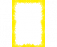 노랑 붓터치 테두리