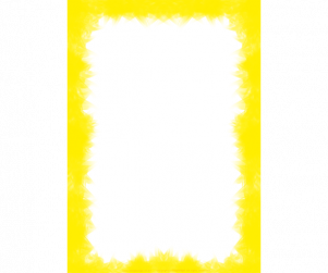 노랑 붓터치 테두리
