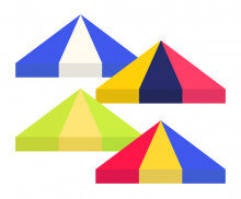 시장 파라솔 모음