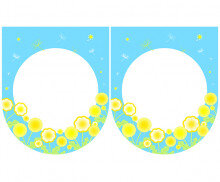 [개별도안] 봄꽃처럼 예쁜 친구들 반가워요 가랜드