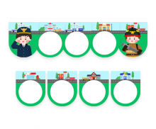 [개별도안] 즐거운 우리동네 가랜드