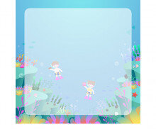 잠수하는 아이들 메모지