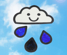 구름 썬캐처 모빌 만들기