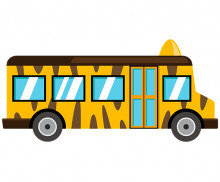 사파리 버스 (옆모습)