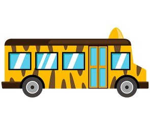 사파리 버스 (옆모습)