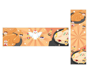 복날이닭 가로 세로 배너(문구없음)