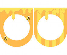 [개별도안] 달콤한 꿀 가게 가랜드