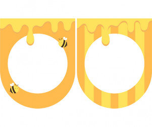 [개별도안] 달콤한 꿀 가게 가랜드