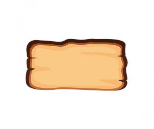 동물원 간판 (문구없음)