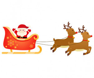 썰매 끄는 루돌프