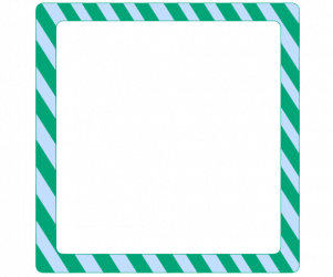 하늘 청록 정사각 테두리