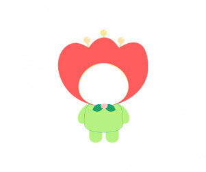 튤립 합성이미지