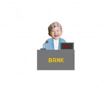 은행원 합성이미지