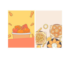 과자파티 포스터(문구없음)