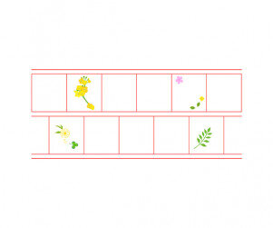 봄아! 반가워 원고지 레터링(문구없음)