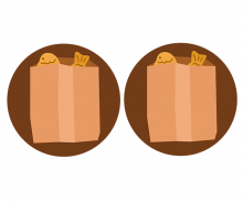 따끈따끈 붕어빵 가게 가랜드 개별도안