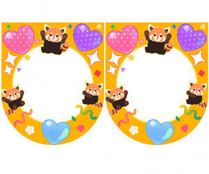 [개별도안] 등원 100일 축하해 가랜드