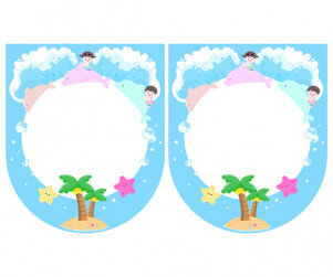 [개별도안] 시원한 여름 가랜드