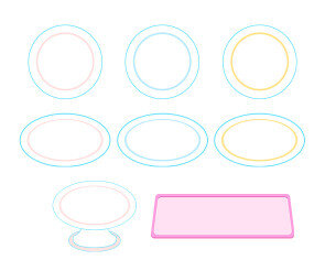 디저트 그릇,쟁반