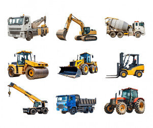 교통기관 (트럭,트랙터,견인차,크레인,레미콘,불도저,굴착기,지게차,로드롤러)