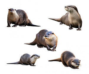 수달, 아기수달