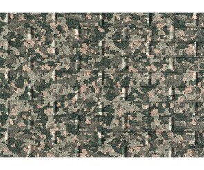 군부대 벽돌배경