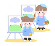 그림 그리는 아이