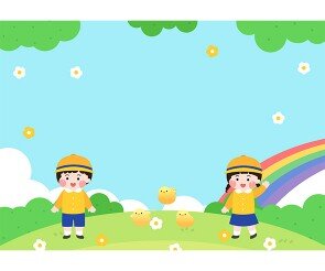 입학식 배경 (문구없음)