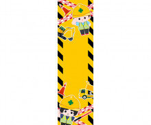 안전제일 세로 배너(문구없음)