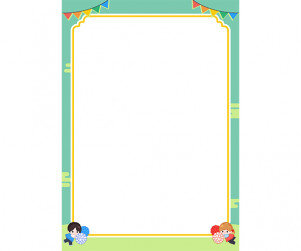 운동회 테두리