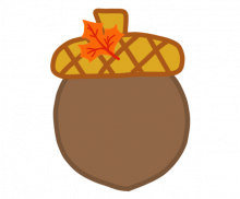 도토리 가랜드 개별도안