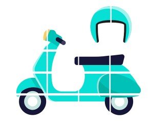 오토바이 만들기 (옆면)