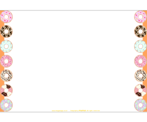 도너츠 테두리 (가로형)