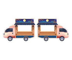 명절 커피차(추석)(문구없음)