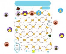 칭찬판(배변)(문구없음)