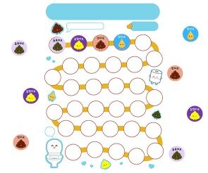 칭찬판(배변)(문구없음)