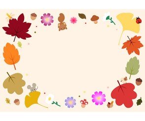 가을 전시회 배경3(문구없음)