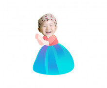 창포 물 머리감는 아이 합성이미지