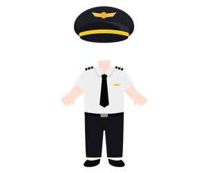 조종사 합성이미지