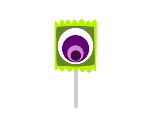 할로윈 막대 사탕